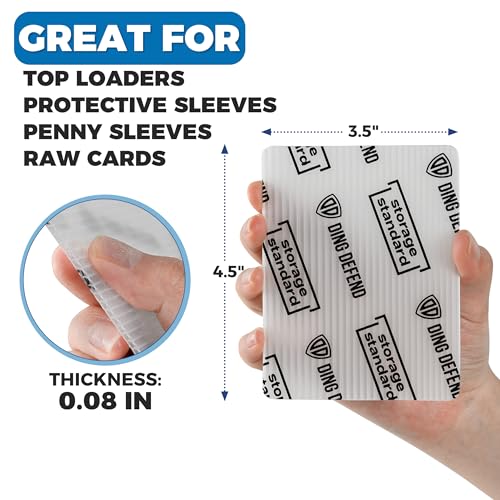 Premium 110 Pack Trading Card Shipping Protectors