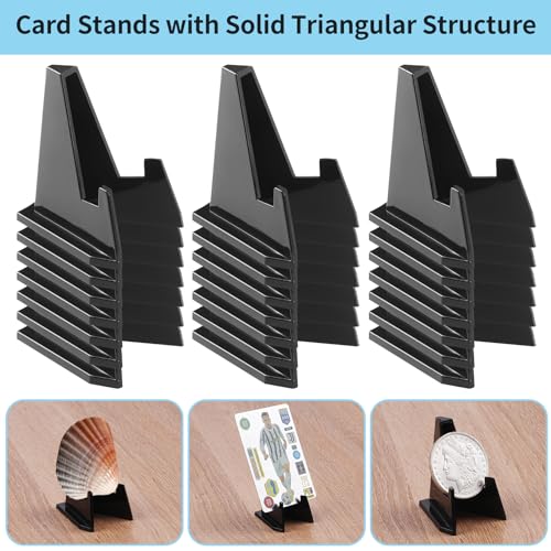 Acrylic Card Stands for Trading Cards - 20 Pack