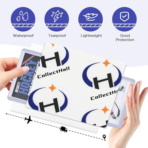 120 Pack Trading Card Shipping Protectors with Tape