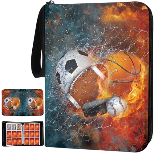 900 Pocket Sports Card Binder with Sleeves