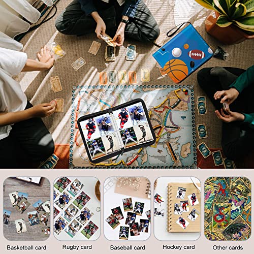 4-Pocket Sports Card Binder with 400 Pockets