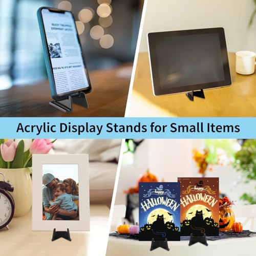 Acrylic Card Stands for Trading Cards - 20 Pack