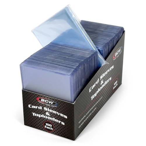 BCW Card Sleeves & Toploaders Combo Pack (100)