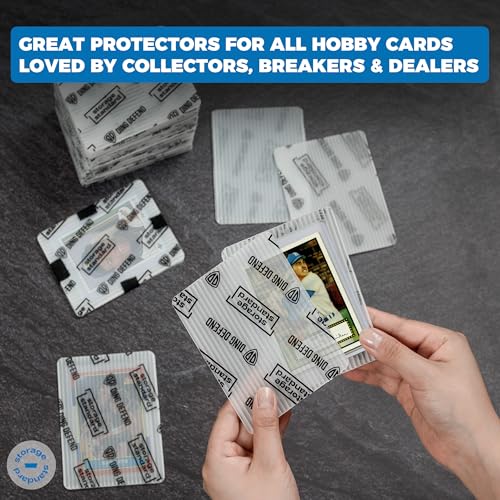 Premium 110 Pack Trading Card Shipping Protectors