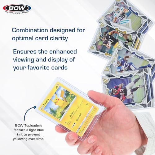 BCW Card Sleeves & Toploaders Combo Pack (100)