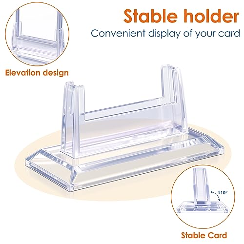 4-Pack Magnetic Holders for Trading Cards Display