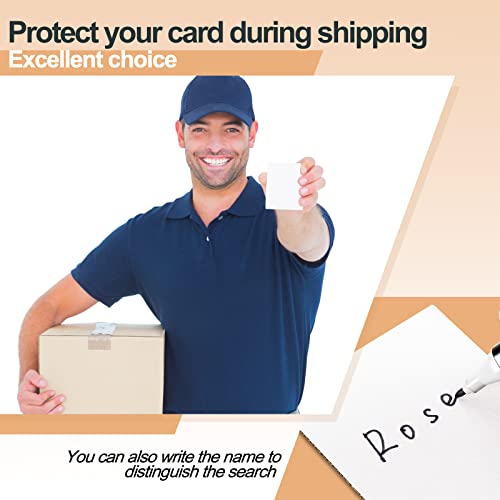 200 Cardboard Trading Card Shipping Protectors, 4x6 Inches