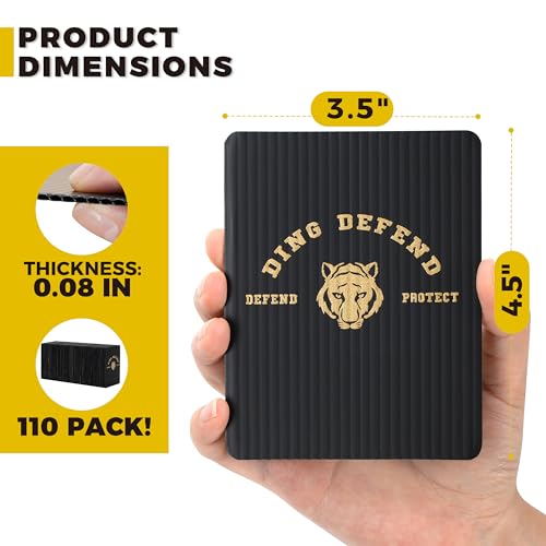 Tiger Design Trading Card Protectors - 110 Pack