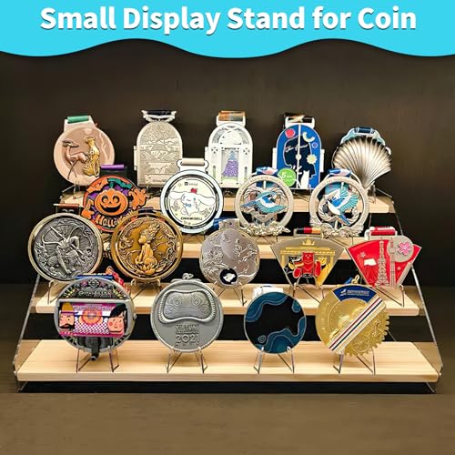 20 Pack Acrylic Card Display Easel Stands