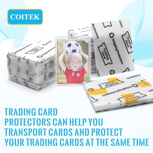 200 Pack Card Shipping Protectors - Strong Inserts