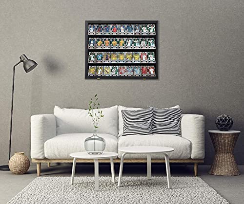 Lockable Sports Card Display Case for Collectors