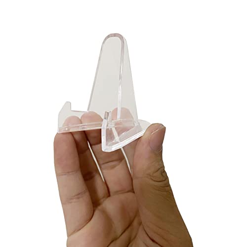 24 Thick Acrylic Card Display Stands - 2.3 Inch