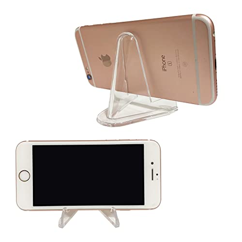 24 Thick Acrylic Card Display Stands - 2.3 Inch