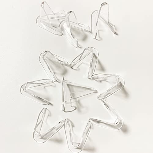 24 Thick Acrylic Card Display Stands - 2.3 Inch