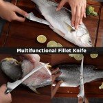 7 Inch German Steel Fillet Knife with Ergonomic Handle