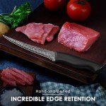 Amorston 7" Stainless Steel Fish Fillet Knife