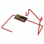 Blaze Orange Wire Rod Holder by HT Enterprise