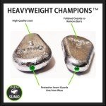 Catfish Sumo Flat No-Roll Sinker Weights (10-Pack)