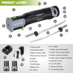 WORKPRO Cordless Electric Fillet Knife with Blades