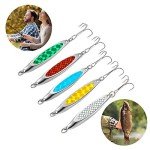 TUXIBIN 5-Piece Fishing Lures Set for Trout & Bass