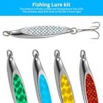 TUXIBIN 5-Piece Fishing Lures Set for Trout & Bass