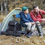 Piscifun Waterproof Fishing Tackle Backpack with Rod Holders