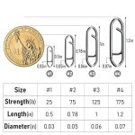 50PCS High Strength Fishing Speed Clips