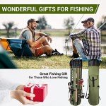 FOUUAAOOU Durable Fishing Rod Bag – Portable Storage