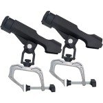 360° Adjustable Fishing Rod Holders for Boats – 2 Pack