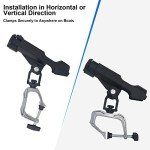 360° Adjustable Fishing Rod Holders for Boats – 2 Pack
