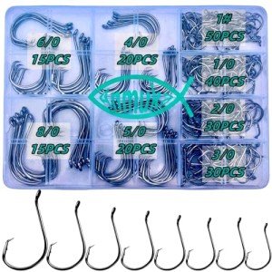 Strong Circle Hooks Set for All Fishing Needs