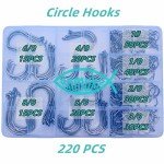 Strong Circle Hooks Set for All Fishing Needs