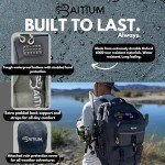 Baitium 40L Fishing Tackle Backpack with Cooler