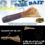 Bass Fishing Tube Baits Soft Plastic Kit - 32 Pcs