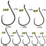 200Pcs Strong Octopus Fishing Hooks Set
