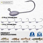 Bass Fishing Tube Baits Soft Plastic Kit - 32 Pcs