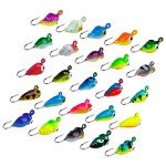 Goture Ice Fishing Jigs Tungsten Lure Kit