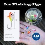 Goture Ice Fishing Jigs and Lures Kit