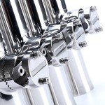 4pcs Stainless Steel Boat Fishing Rod Holders