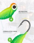 Gonex Ice Fishing Jig Kit for Walleye & Perch