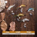 Goture Luminous Soft Shrimp Fishing Lures Set