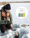 Gonex Ice Fishing Jig Kit for Walleye & Perch