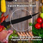 HOWORR 7" Fishing Fillet Knife Set with Sharpener