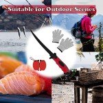 HOWORR 7" Fishing Fillet Knife Set with Sharpener