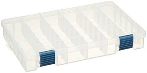 Plano 4-Pack Tackle Box with Adjustable Dividers