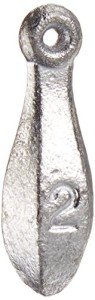 2-Ounce Multicolored Bullet Weights Bank Sinkers (8)