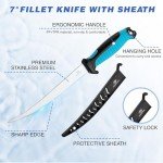 Mossy Oak 5-Piece Fish Fillet Knife Set