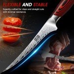 HOSHANHO 7" Damascus Steel Fillet Knife