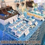 2 Pack Nautical Cotton Fishnet Party Decorations