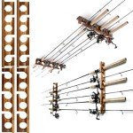 Ghosthorn 12-Rod Wall/Ceiling Fishing Pole Rack